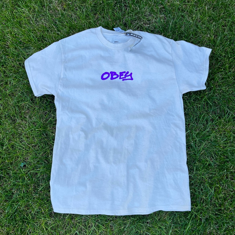 Mens Obey Worldwide Graphic t-shirt
